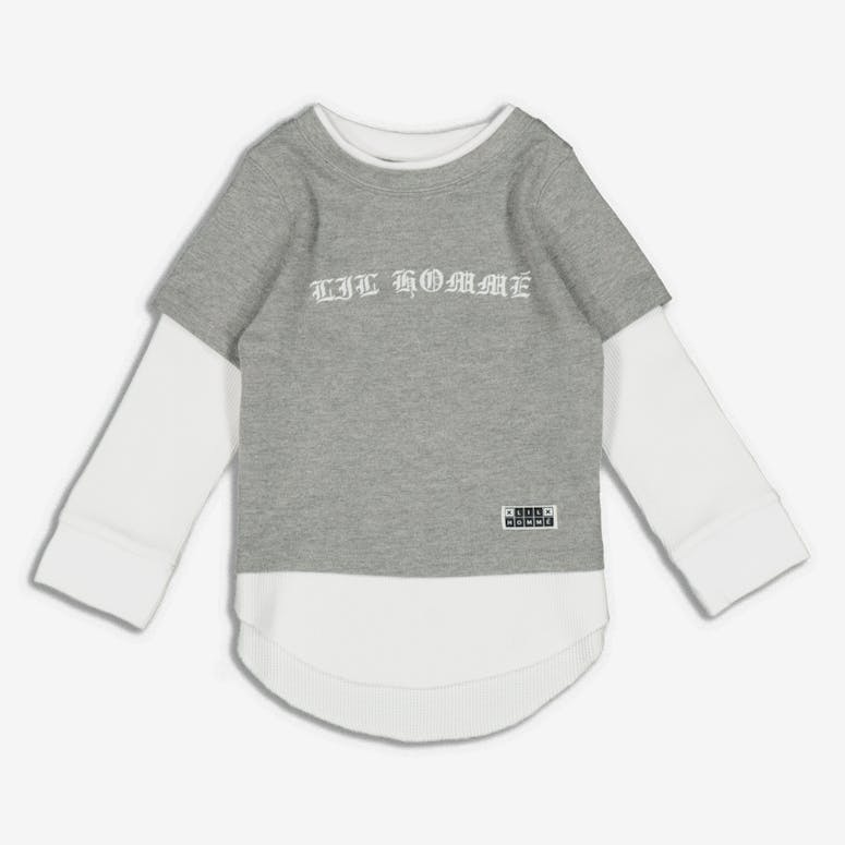 Lil Hommé LH Silence Longsleeve Grey Marle